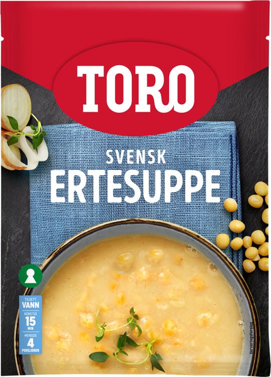 Ertesuppe Svensk Toro