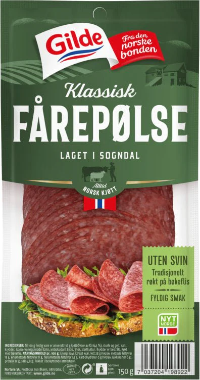 Fårepølse 150g Gilde