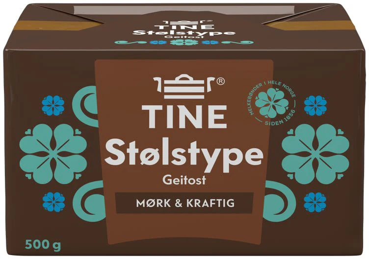 Geitost Ekte Stølstype 500g Tine