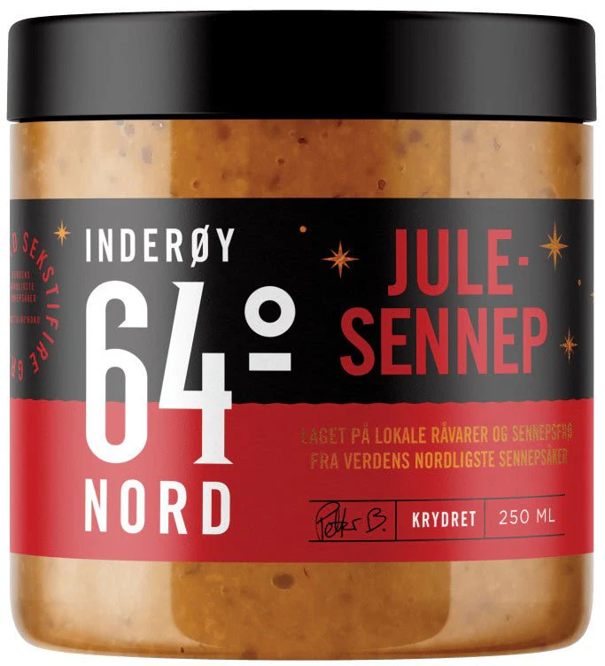 Julesennep 250ml Inderøy 64° Nord