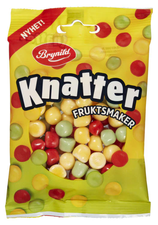 Knatter Frukt 80g Brynild