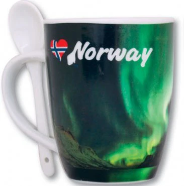 Kopp m/ skje, Nordlys