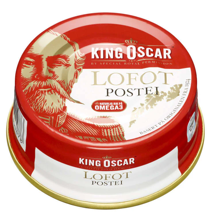 Lofotpostei 100g King Oscar Best before 28.01.2026